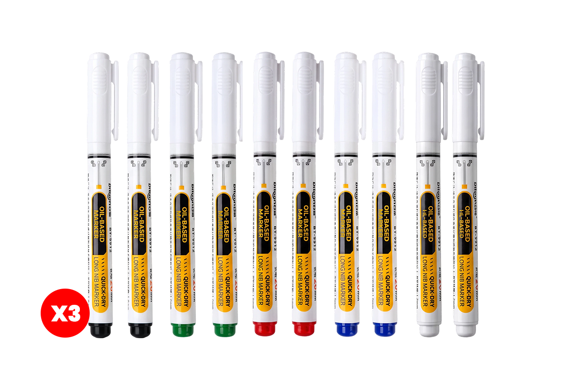 🛠️🖊️Precision Tip Quick-Dry Oil-Based Marker Pen