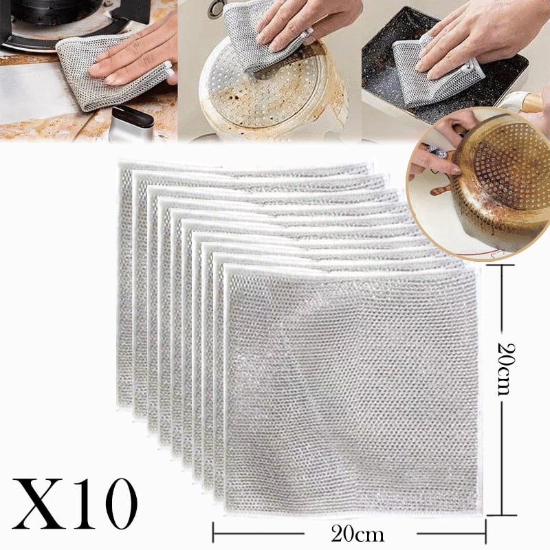 š„Last Day Clearance Sale - 50% OFFšMultipurpose Wire Miracle Cleaning Cloths
