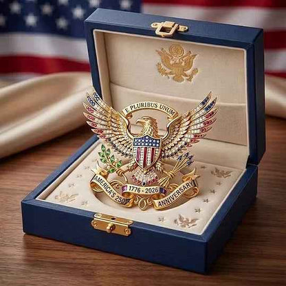 🎁The Father's Day gift he'll actually use!🔥US 250th Anniversary Brooch Pin👑(Buy 1 Get 1 Free)