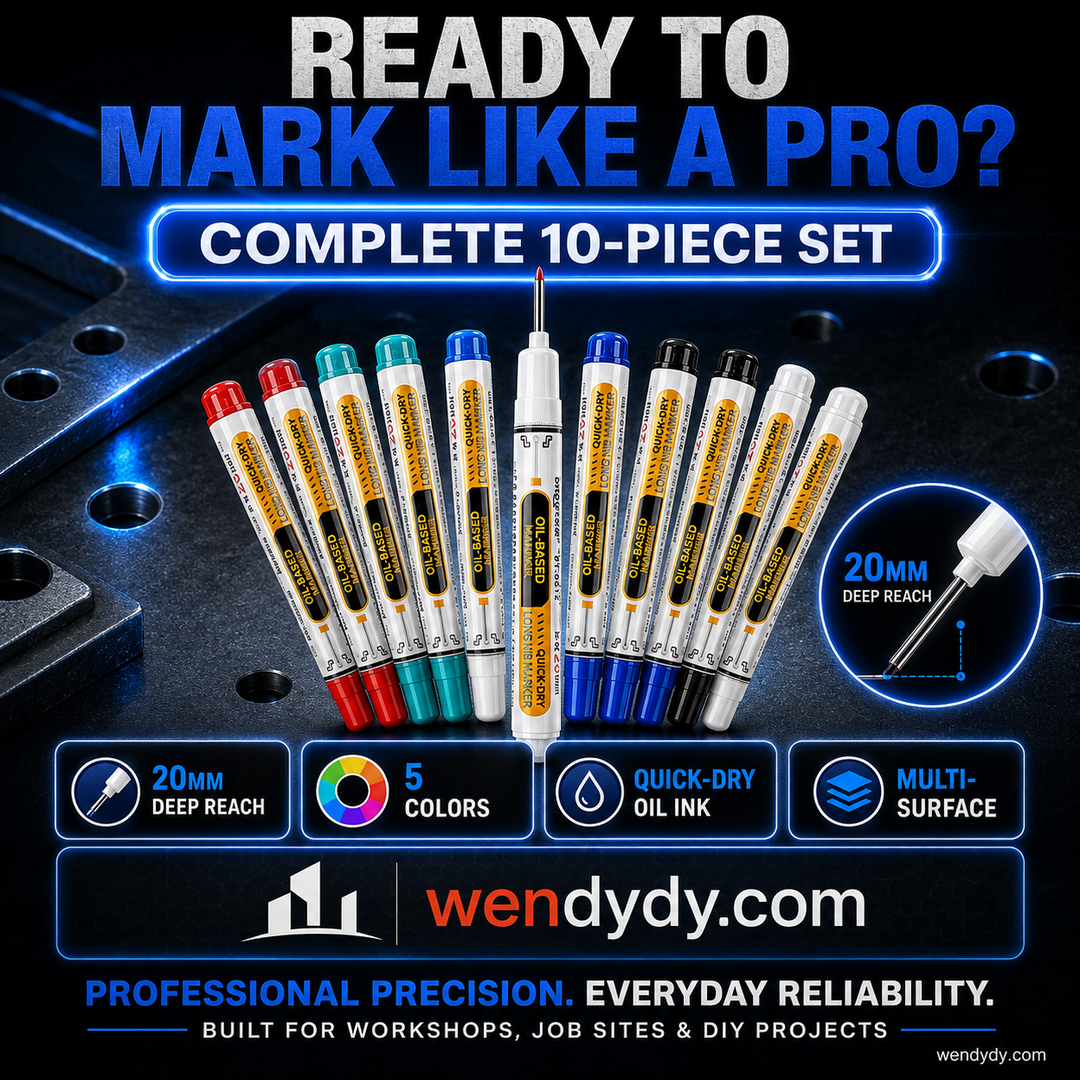🛠️🖊️Precision Tip Quick-Dry Oil-Based Marker Pen