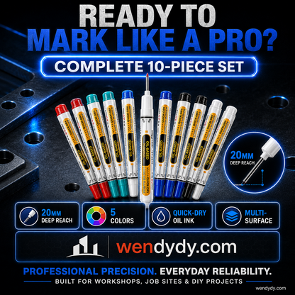 🛠️🖊️Precision Tip Quick-Dry Oil-Based Marker Pen
