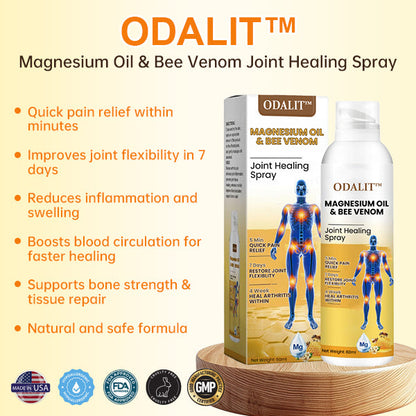 🎁Flash Sale - ODALIT™ Magnesium Oil & Bee Venom Joint Healing Spray🐝💎