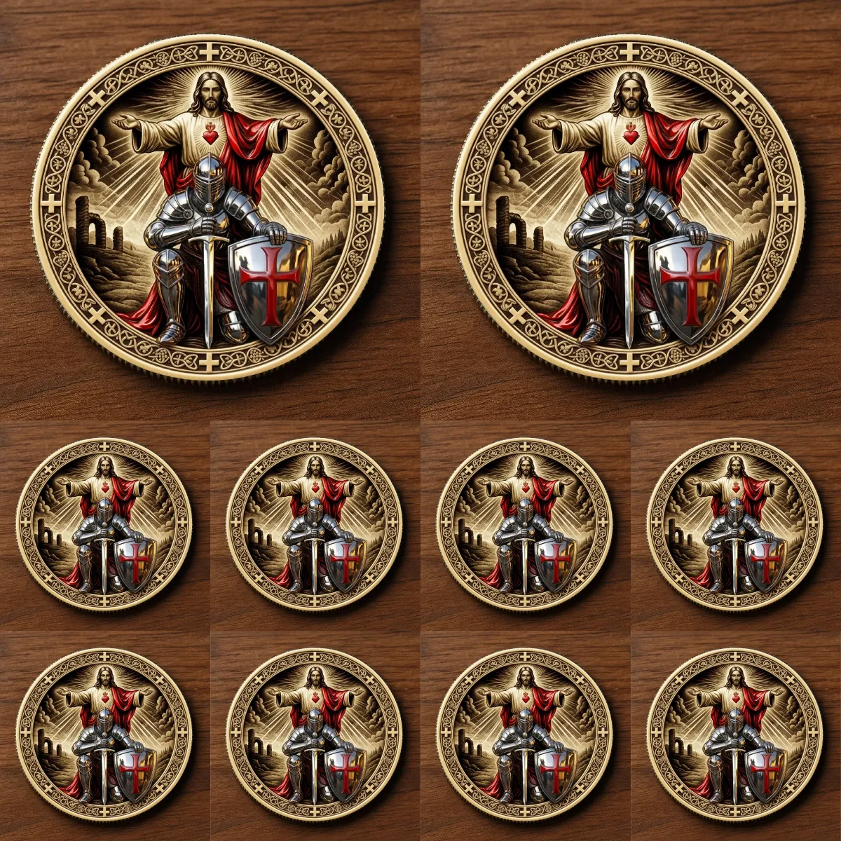 【⏰FREE SHIPPING】Buy 5 Get 7 FREE - 12 Coins (💵$4.99 Each)