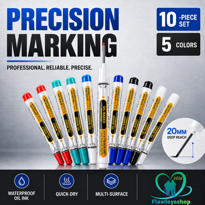 🛠️🖊️Precision Tip Quick-Dry Oil-Based Marker Pen