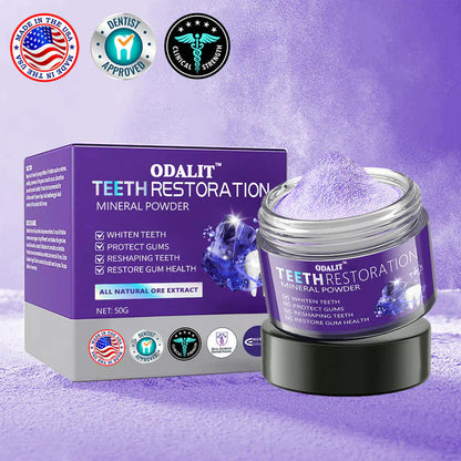🎁Flash Sale - Don’t Miss Out - ODALIT™ Teeth Restoration Mineral Powder🦷👩‍⚕️(ADA recommended)