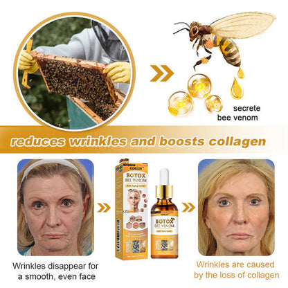 🎁Flash Sale - ODEIUN™ BOTOX Bee Venom Anti-Aging Serum - Suitable for all skin types🐝💎
