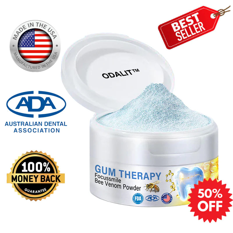 🏆Official Store |🧑🏽‍⚕️ODALIT™ Focussmile Bee Venom Treatment Oral Powder 🦷(ADA Recommended)