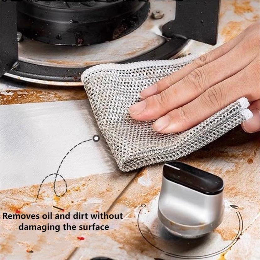 🔥Last Day Clearance Sale - 50% OFF🎄Multipurpose Wire Miracle Cleaning Cloths