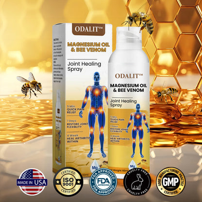 🎁Flash Sale - ODALIT™ Magnesium Oil & Bee Venom Joint Healing Spray🐝💎