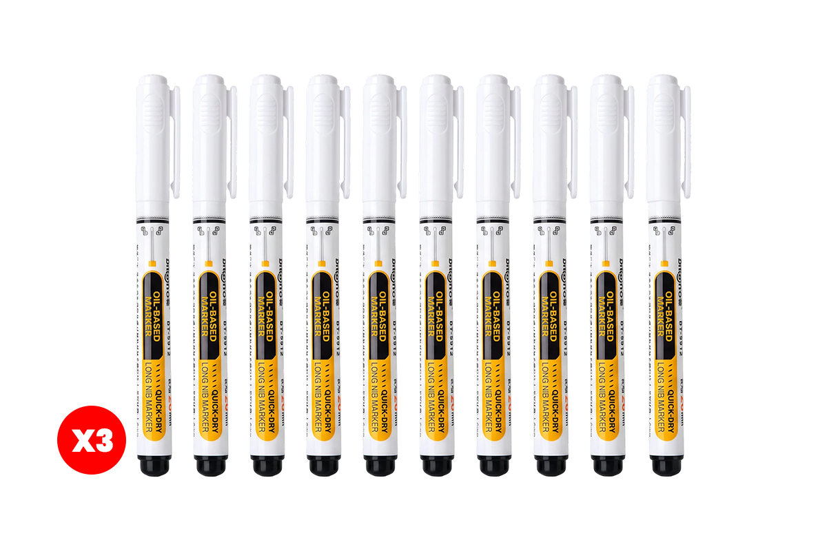 🛠️🖊️Precision Tip Quick-Dry Oil-Based Marker Pen