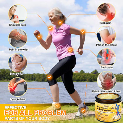 🎁Flash Sale - ODALIT™ Botulinum Toxin & Bee Venom Pain-Relief Bone Healing Cream🐝💎