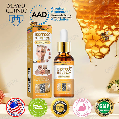 🎁Flash Sale - ODEIUN™ BOTOX Bee Venom Anti-Aging Serum - Suitable for all skin types🐝💎