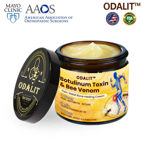 🎁Flash Sale - ODALIT™ Botulinum Toxin & Bee Venom Pain-Relief Bone Healing Cream🐝💎