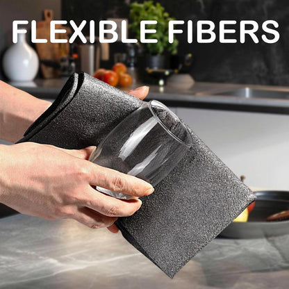 🏆Flash Sale⚡ 50K+ SOLD!🔥3 Counts Magic Cleaning Cloth, Reuseable Thickened Streak Free Magic Cleaning Wipes