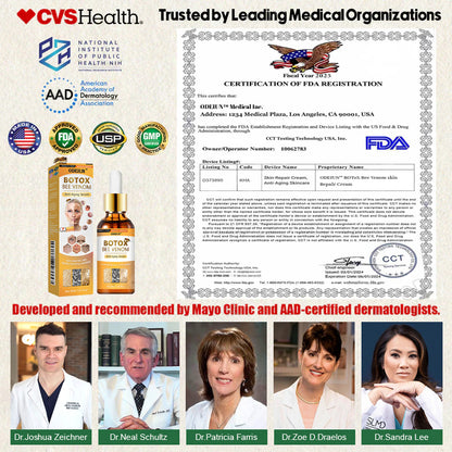 🎁Flash Sale - ODEIUN™ BOTOX Bee Venom Anti-Aging Serum - Suitable for all skin types🐝💎