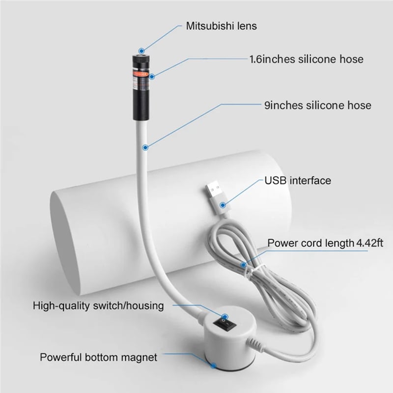 🔥2026 NEW YEAR SALE - Magnetic Positioning Quilting Laser Light for Sewing Machine