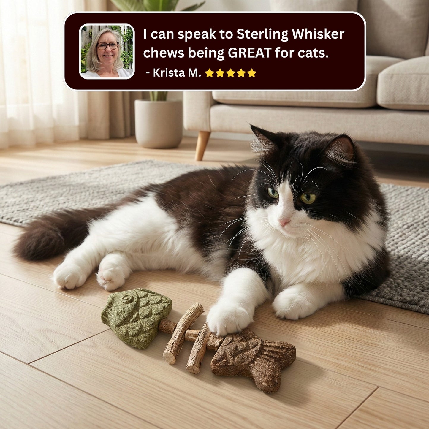 Catnip & Silvervine Chew🐾(Buy 1 Get 1 Free)