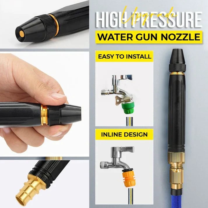 🎁Flash Sale⚡ 80K+ SOLD!😍Powerful High-Pressure Water Gun for Car Cleaning