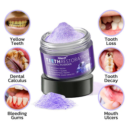 🎁Flash Sale - Don’t Miss Out - ODALIT™ Teeth Restoration Mineral Powder🦷👩‍⚕️(ADA recommended)