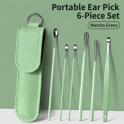 👂6-Piece Portable Ear Pick Set⭐