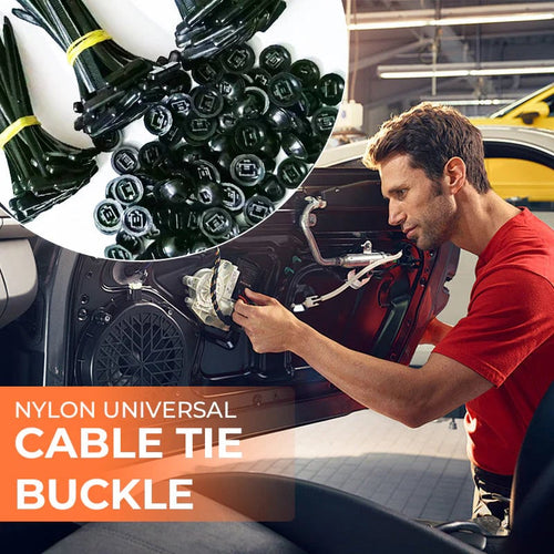🔥LAST DAY 49% OFF🔗 Nylon Universal Cable Tie Buckle – Strong, Simple & Super Handy! 💪