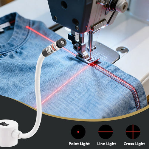 🔥2026 NEW YEAR SALE - Magnetic Positioning Quilting Laser Light for Sewing Machine