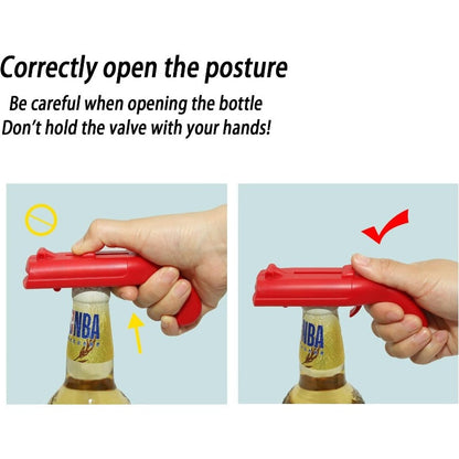 🎁The Father's Day gift he'll actually use!🎯Cap Launcher Bottle Opener