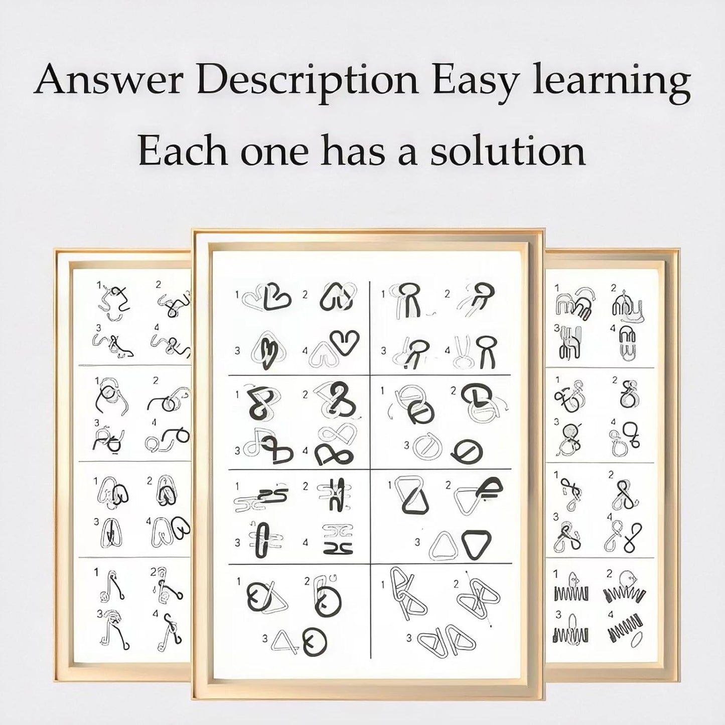 🏆New Year 60% OFF -🎁 Metal Montessori Puzzle Solving
