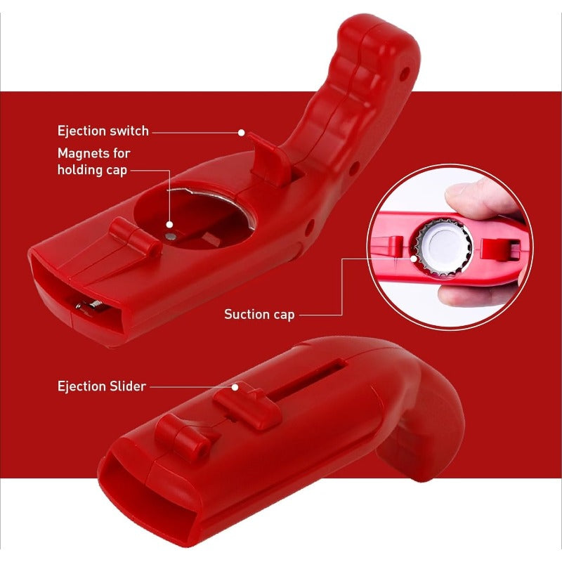 🎁The Father's Day gift he'll actually use!🎯Cap Launcher Bottle Opener