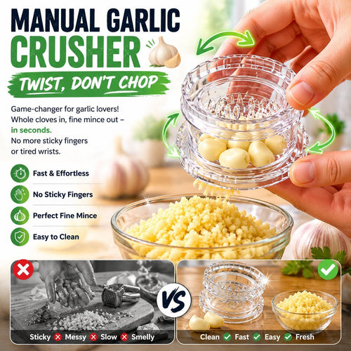 🔥Manual Garlic Twister & Masher