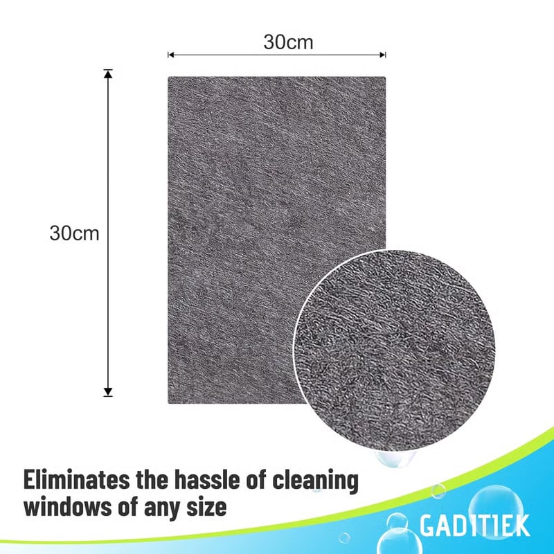 🏆Flash Sale⚡ 50K+ SOLD!🔥3 Counts Magic Cleaning Cloth, Reuseable Thickened Streak Free Magic Cleaning Wipes